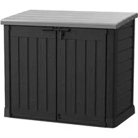 Keter Mülltonnenbox Keter Mülltonnenbox STORE IT OUT MAX Anthrazit, 1200 L, 2x 240 L Tonne