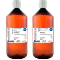 HERRLAN Trinkwasser-Frostschutz 1000 ml Glycerin + 1000 ml Propylenglykol zum Vorteilspreis, 2 l, 99,5%