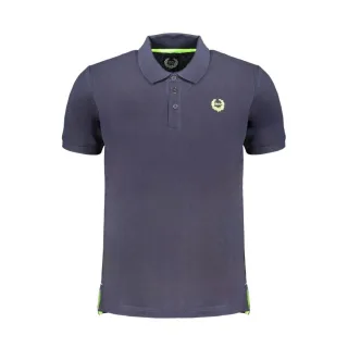 Gianmarco Venturi Blauer Baumwoll-Polo-Shirt für Herren