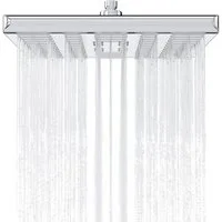 Wellgro Duschbrause Regendusche ABS-Kunststoff