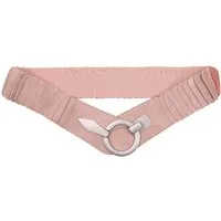 MIRROSI Taillengürtel Leo Unifarbe breit 6cm für Taillenumfang 85 bis 110cm, ONESIZE (Angenehmes Tragesgefühl, Leopard Muster, Unifarben) Breiter Stretch Gürtel