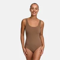 cfab (creamy fabrics) Body Low Back - Body-Caramel-XL (1-tlg)