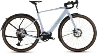 Cube Nuroad Hybrid C:62 SLX FE 400 Wh X E-Gravel Rad Diamant 28" iceblue'n'prism S | Dienstrad-Leasing möglich