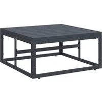 vidaXL Sofaelement Gartenmöbel Anthrazit 70 x 70,5 x 32 cm Stahl (1 St)