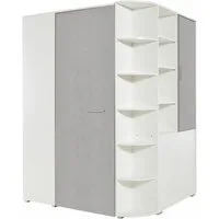 Wimex Eckkleiderschrank Joker begehbarer Kleiderschrank, Garderobe, Ecklösung