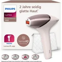 Philips IPL-Haarentferner Philips Lumea Series 9000 BRI958/00, 450.000 Lichtimpulse, 4 Aufsätze (Achseln, Bikinizone, Körper und Gesicht), kabellos