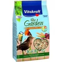 Vitakraft Vita Garden Streufutter Protein Mix, 5x 1kg, Hauptfutter für: freilebende Vögel