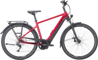 Herren e-Bike  Pegasus Premio EVO 10 Lite Herren rot (Rahmenhöhe: 45 cm | Körpergrösse 150 - 160 cm / Akkukapazität: 500 Wh)