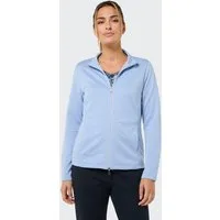 Joy Sportswear Trainingsjacke D SWEATJACKE PEGGY sportlicher Stil, mit Reißverschluss, gerader Abschluss, aus Polyester