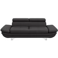 COTTA 2-Sitzer Enterprise, Big-Sofa, mit Armteilverstellung & Kopfteilverstellung