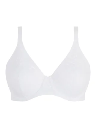 Chantelle Lingerie - Norah Bedeckender gemoldeter BH White - Gr. - 80 F