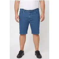 Men Plus Bermudas Jeansbermuda FLEXLASTIC® Denim 5-Pocket