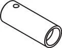 Hansgrohe Hülse Showerpipe chrom , 92166000 92166000