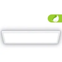 Briloner Leuchten LED Panel Tava A, LED fest integriert, Neutralweiß, LED Deckenlampe, ultraflach, ultraeffizient, EEK A, Backlighteffekt