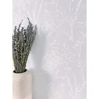 Newroom Vliestapete Äste Flieder Tapete Ästetapete Äste,Blätter,Blumen, Lila Tapete Floral Äste - Ästetapete Blumentapete Flieder Altrose Romantisch 3D Optik Blätter Blumen für Schlafzimmer Wohnzimmer Küche, Blumentapete