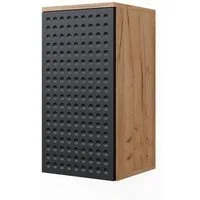 Vicco Hängeschrank Irma, Goldkraft Eiche/Anthrazit, 30 x 59 cm 2 Fächer, Badezimmer (1-St)