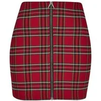 URBAN CLASSICS Maxirock Urban Classics Damen Ladies Short Checker Skirt (1-tlg)