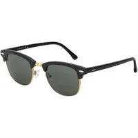 BEZLIT Eyewear Retrosonnenbrille Zeitlos Moderne Sonnenbrille mit Kunststoffrahmen (1-St) mit schwarzen Linsen