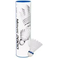 Yonex Badmintonball Mavis 2000 Nylon Dose weiss 6er, Geschwindigkeit: mittel