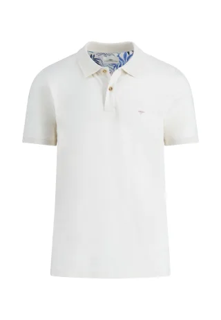 FYNCH-HATTON - Polo, slub new offwhite - Gr. - XL
