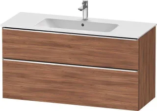 Duravit D-Neo Waschtischunterbau wandhängend Nussbaum Matt 1210x462x625 mm - DE4364010790000 DE4364010790000