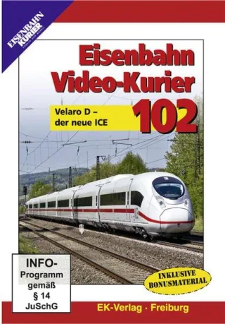 Eisenbahn Video-Kurier 102 - Velaro D - der neue ICE [DVD] [2012]