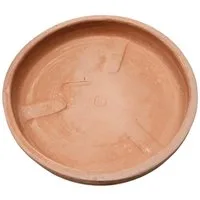 Teramico Blumentopfuntersetzer Pflanzenuntersetzer Teller 21 - 44 cm Terrakotta, 100% Frostfest