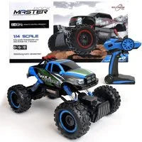 FunTomia Modellauto RC Ferngesteuertes Auto für Kinder - Rock Crawler / Monstertruck, Maßstab 1:14, (Set)