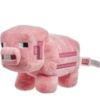Mattel® Plüschfigur Minecraft Plüschfigur Pig 20 cm