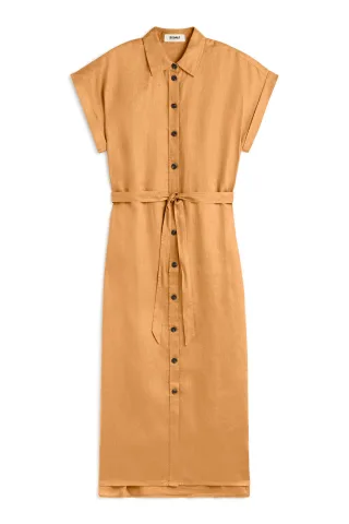 ecoalf - Kleid - Amatista orange - Gr. - S
