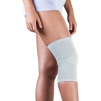 Lorey Medtec Kniebandage KN17001 Elastische Kniestütze aus latexfreiem 3D-Gestrick
