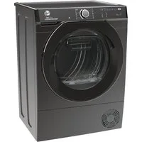 Hoover Wärmepumpentrockner H-DRY500 NDPEH9A3TCBERXSS, WiFi + Bluetooth, AquaVision-System, Schuhgestell