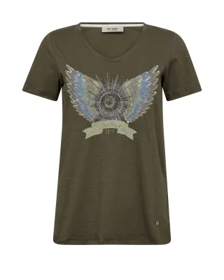 MOS MOSH - MMGethi Deco Tee sea turtle - Gr. - S