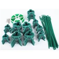 Harms Import Pflanzschnur 61-teiliges Set Pflanzenclips + Zubehör