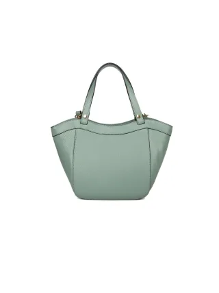 Giulia Monti Schultertasche Hellgrün