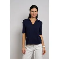 Seidel Moden Poloshirt Mit V-Ausschnitt - MADE IN GERMANY