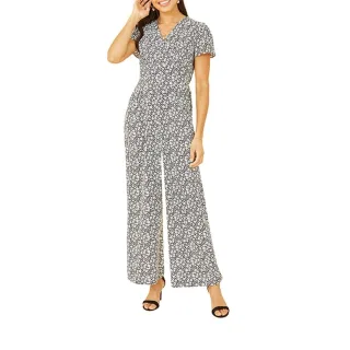 Yumi - Jumpsuit für Damen (Schwarz)