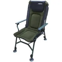 AGEM Angelstuhl Faltbar mit Armlehne Strandstuhl Karpfenstuhl Camping Stuhl Klappbar