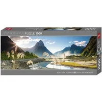 HEYE Puzzle Milford Sound, Edition Humboldt, 1000 Puzzleteile, Made in Europe