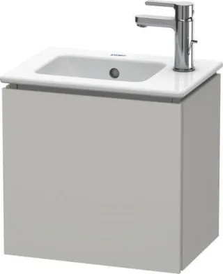 Duravit L-Cube Waschtischunterbau wandhängend Betongrau Matt 420x294x400 mm - LC6272L0707 LC6272L0707