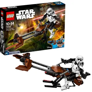 Lego Star Wars 75532 - Scout Trooper und Speeder Bike