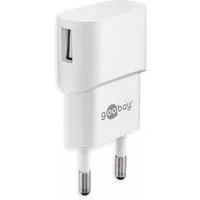 Goobay GOOBAY USB-Lader 44948, 1 A, 5 W, weiß USB-Ladegerät