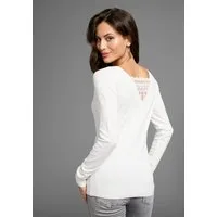 Laura Scott Strickpullover mit Spitze im Rückenausschnitt