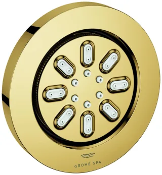 Grohe Seitenbrause 26801 Rainshower Aqua runde Form cool sunrise, 26801GL0 26801GL0