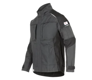 KÜBLER ACTIVIQ cotton+ Jacke anthrazit/schwarz L - 1250 3421-9799-L