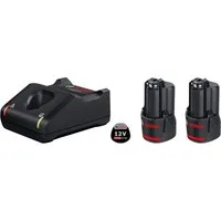 Bosch Professional Akku Starter-Set, 12 V, 2 Ah