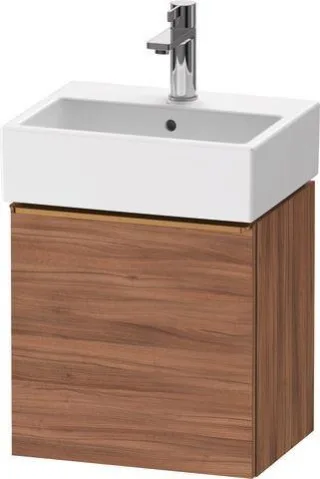 Duravit D-Neo Waschtischunterbau wandhängend Nussbaum Matt 434x322x440 mm - DE4217R04790000 DE4217R04790000