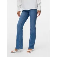 Vero Moda Bootcut-Jeans VMFLASH MR FLARED POCKET JNS RA3042 NOOS Baumwollmischung mit Stretch, regular waist, skinny fit