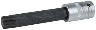 KS Tools 1/2" Bit-Stecknuss für Torx-Schrauben, T70, Länge 120 mm, phosphatiert - 911.4538