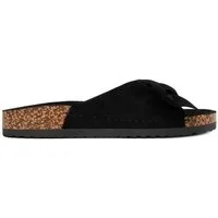 Jenny Jenny Damen-Flip-Flops, Schwarz Badepantolette